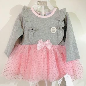 Baby Pink tutu and pant suit.